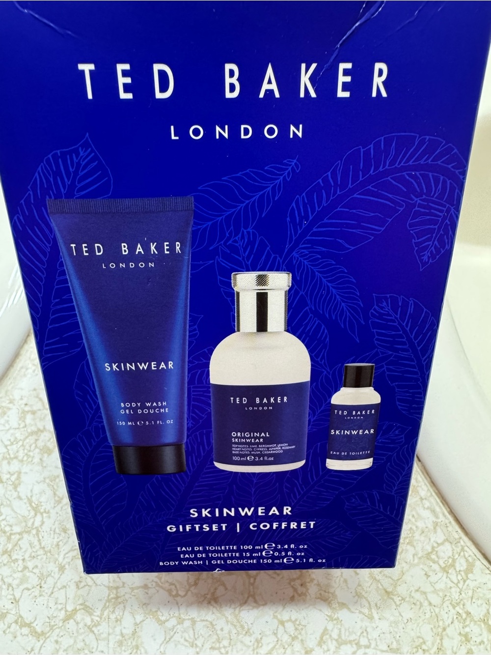 Ted Baker London Skinwear Men’s Grooming Set - Deep Blue